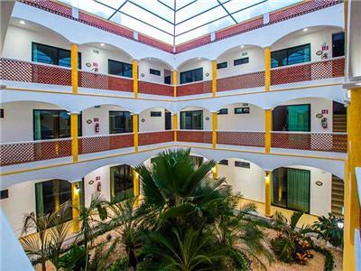 Hotel Mexico Lindo Mahahual Exterior foto